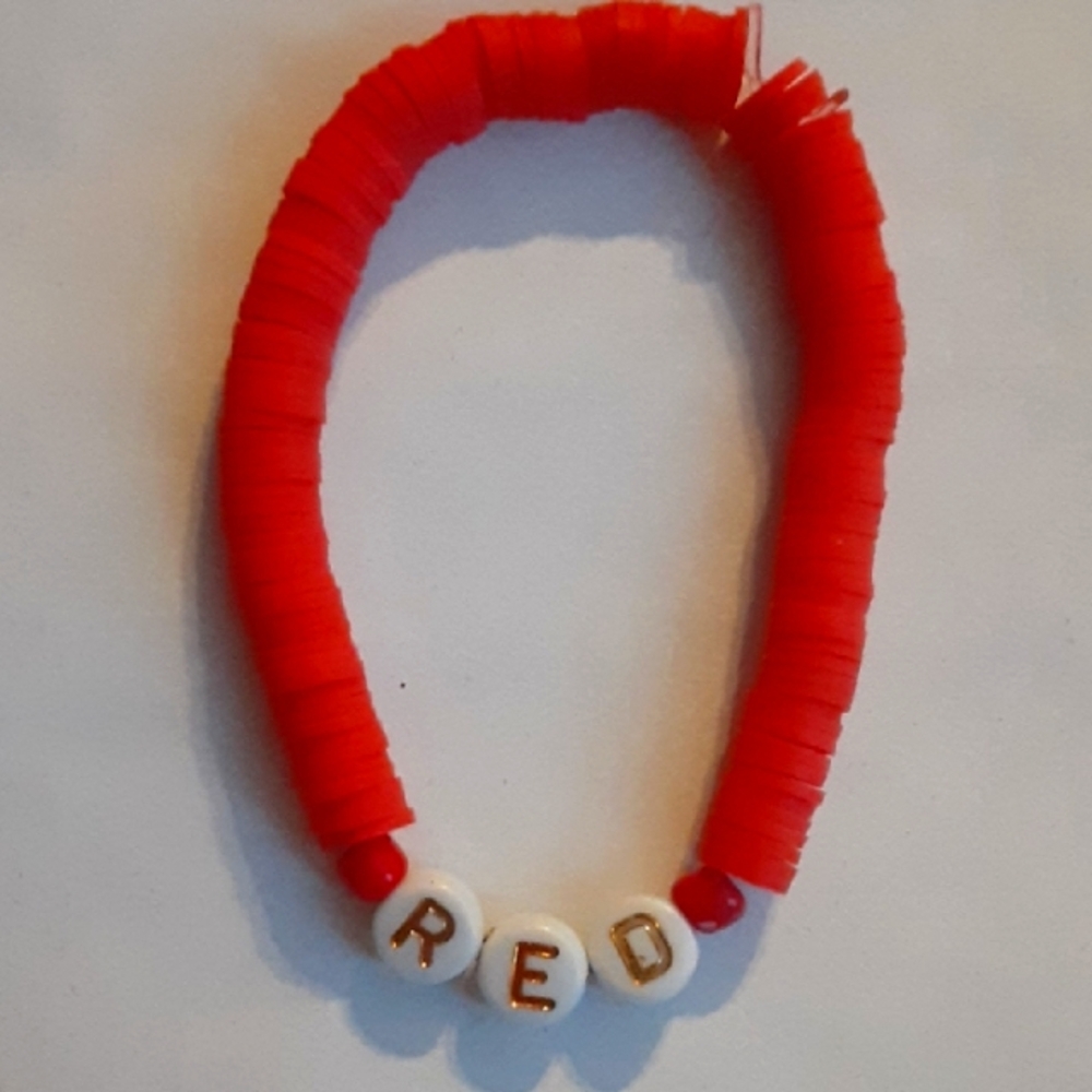 Taylor Swift red album braclet